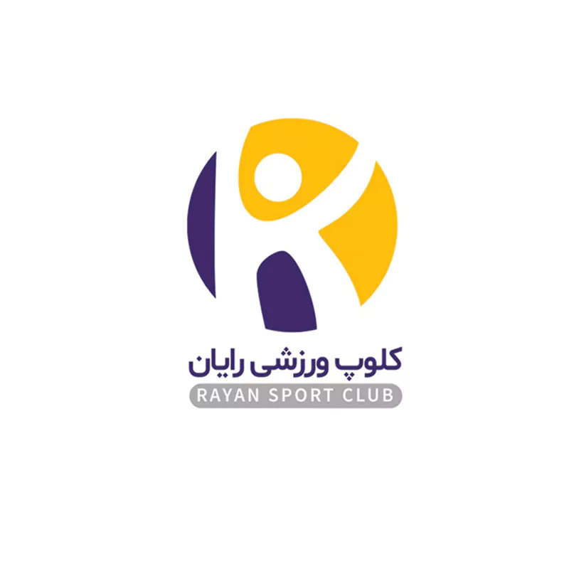 مشتری برندینگ-هویت بصری -کلوپ ورزشی رایان