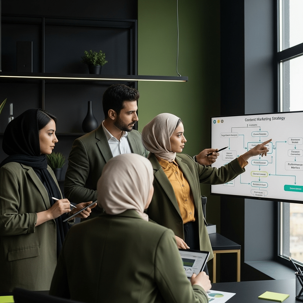 راهنمای کامل تدوین استراتژی بازاریابی محتوایی ۱۴۰۴: از تعیین هدف تا تحلیل نتایج