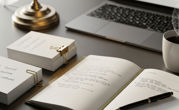 بانک جامع ایده برای تولید محتوا: +۳۰۰ موضوع جذاب و ترند برای مقاله و سخنرانی (آپدیت ۱۴۰۴) – تصویر ۱