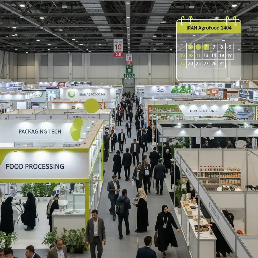 نمایشگاه ایران آگروفود ۱۴۰۴: راهنمای کامل بازدید (تاریخ + نقشه)