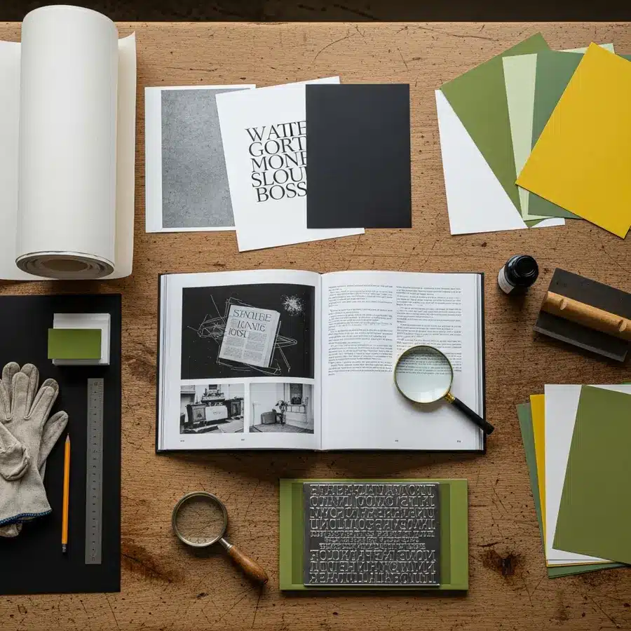 راهنمای جامع طراحی و چاپ کتاب در ۱۴۰۴: نقشه راه کامل از ایده تا انتشار