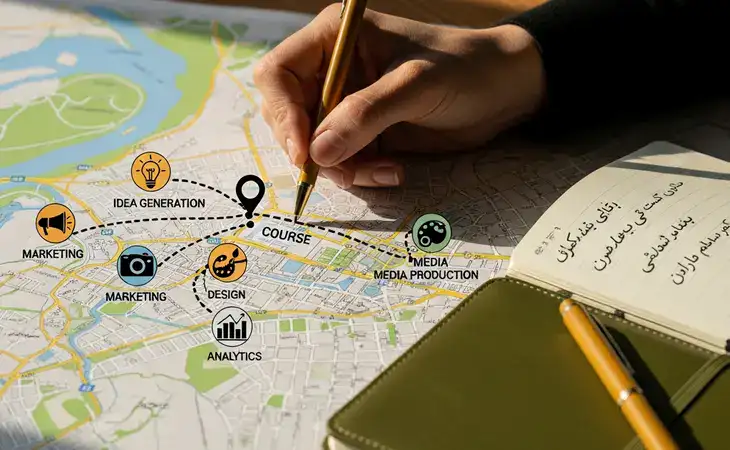 راهنمای جامع انتخاب بهترین شرکت تبلیغاتی در تهران (معیارها + لیست برترین‌های ۱۴۰۴) – تصویر ۱