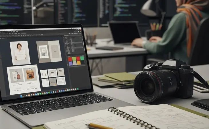 راهنمای جامع طراحی کاتالوگ (۱۴۰۴): از ایده پردازی تا چاپ حرفه‌ای – تصویر ۲