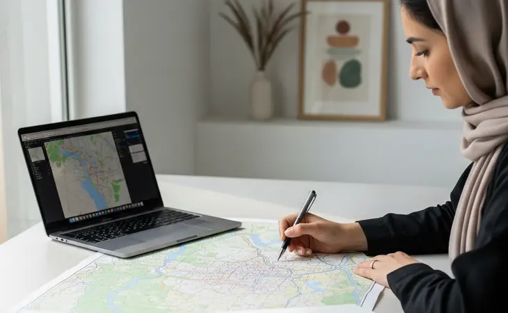 صفر تا صد طراحی نقشه گردشگری حرفه‌ای: راهنمای گام به گام برای جذب توریست – تصویر ۲