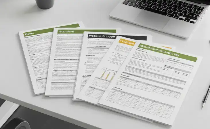راهنمای جامع انتخاب پلن پشتیبانی سایت در سال ۱۴۰۴: بررسی تفاوتها و هزینهها – تصویر ۲