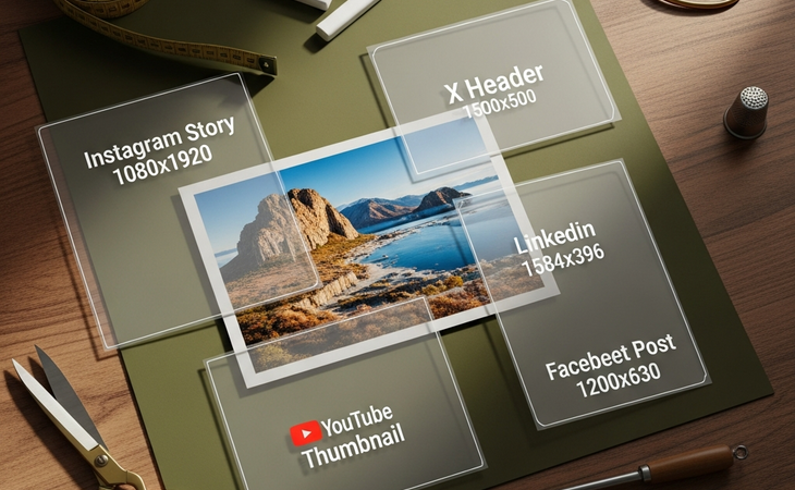 سایز و ابعاد تصاویر تمام شبکههای اجتماعی (آپدیت ۱۴۰۴) + جدول کامل – تصویر ۱